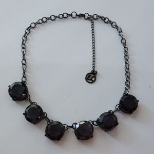 Elegant Black Stone Necklace